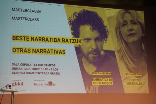 Resumen Masterclass Otras Narrativas: videojuegos y series verticales